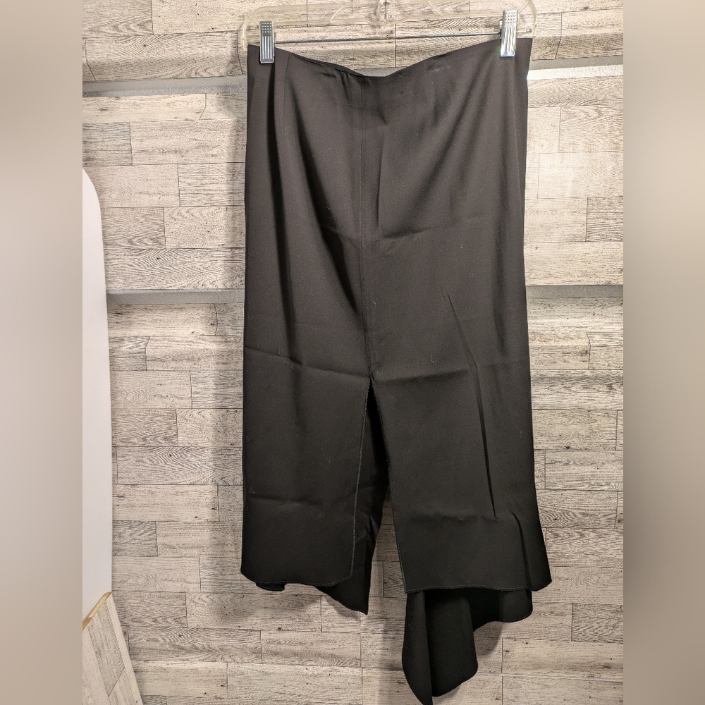 Classiques Entier Elegant Black Wide Leg Pants Size 6